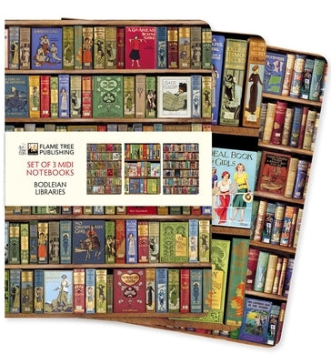Bodleian Libraries Set of 3 MIDI Notebooks by Flame Tree Studio
