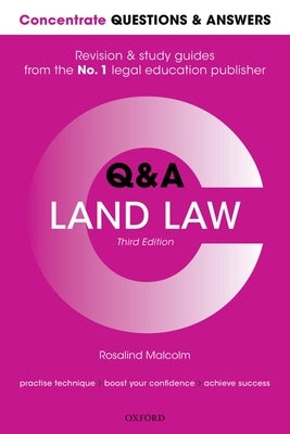 Conc Q&A Land Law 3e Concqa P by Malcolm