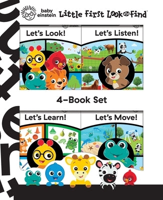 Baby Einstein: Little First Look and Find 4-Book Set by Pi Kids