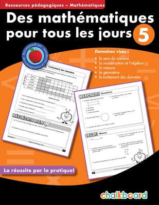 Des Mathematiques Pour Tous Les Jours 5 by Turnbull, Demetra