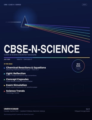 Cbse-N-Science: Class 10 Science Monthly Magazine, July 2026 by Kumar, Umesh