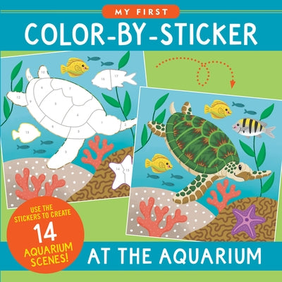 My First Color-By-Sticker Book - At the Aquarium by