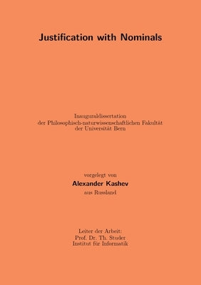 Justification with Nominals by Kashev, Alexander