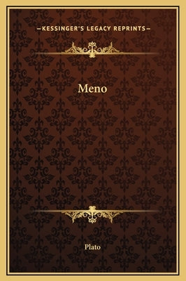 Meno by Plato