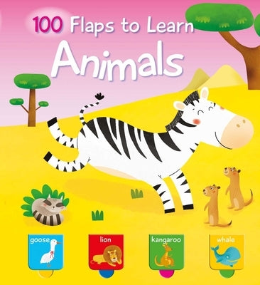 100 Flaps to Learn - Animals by Yoyo Books