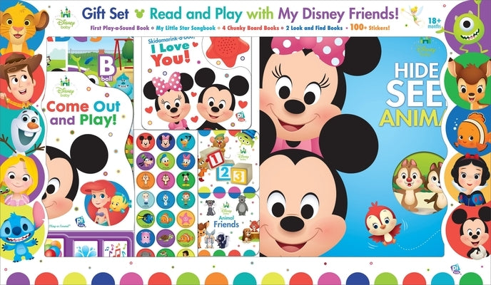 Disney Baby: Read and Play with My Disney Friends Gift Set by Pi Kids