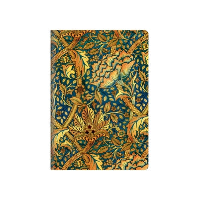 Morris Windrush A5 Dot Grid Softcover Cahier, 80pg, 100gsm by Paperblanks (William Morris) by Paperblanks