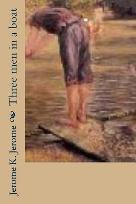 Three men in a boat by Ballin, G-Ph