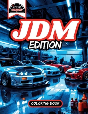 Revline Coloring JDM Edition Car Coloring Book by Coloring, Revline