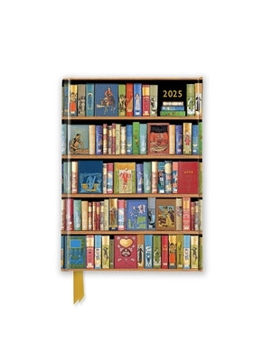 Bodleian Libraries: Bookshelves 2025 Luxury Pocket Diary Planner - Week to View by Flame Tree Studio