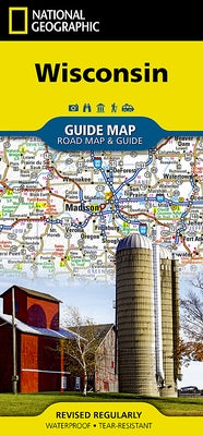Wisconsin Map by National Geographic Maps