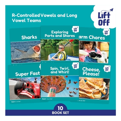 Phonic Books Lift Off Readers R Controlled Vowels and Long Vowel Teams by Phonic Books
