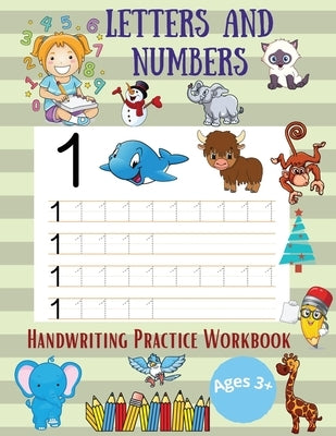 Letters and Numbers Handwriting Practice Workbooks by Publishing, Over The Rainbow