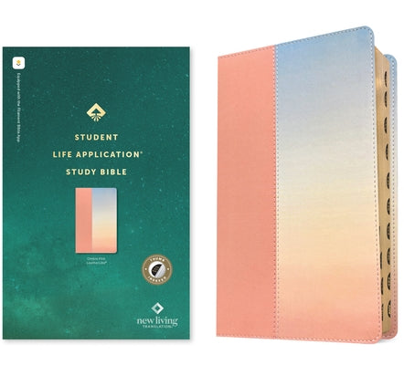 NLT Student Life Application Study Bible, Filament Enabled (Leatherlike, Ombre Pink, Indexed, Red Letter) by Tyndale