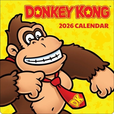 Donkey Kong 2026 Wall Calendar by Nintendo