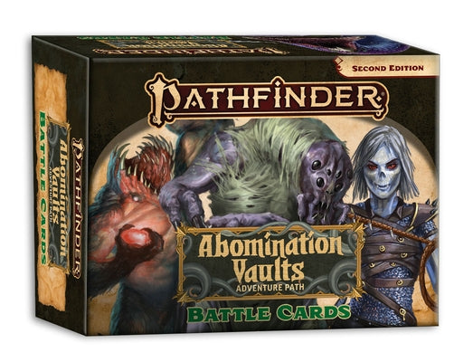 Pathfinder Rpg: Abomination Vaults Battle Cards by Paizo Publishing