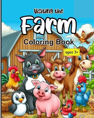 Visiting the Farm: A Fun and Educational Coloring Book for Kids Ages 3+ by &. Co, Rainbow Scribbles