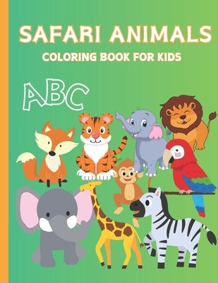 Safari Animals Coloring Book for Kids: 50 Very Cute and Easy Designs with Safari Creatures Paperback - June 21, 2024 by Designs, Annalucas