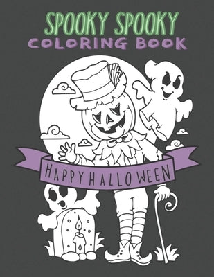 Halloween Coloring Book: For Ages 2-4 4-8 - 50 Unique Drawings for Children and Kindergartens with One Sided Sheets / Pages by Publishing, Yens