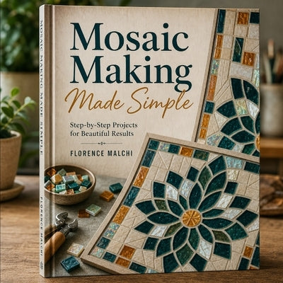 Mosaic Making Made Simple: A Step-by-Step Guide to Crafting Beautiful Mosaic Art for Beginners and Beyond by Malchi, Florence