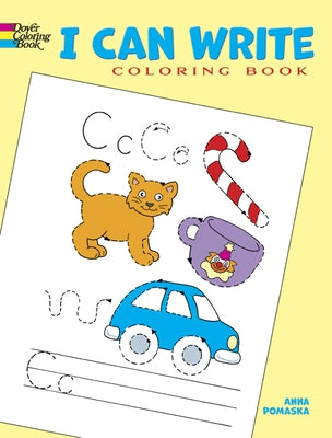 I Can Write Coloring Book by Pomaska, Anna