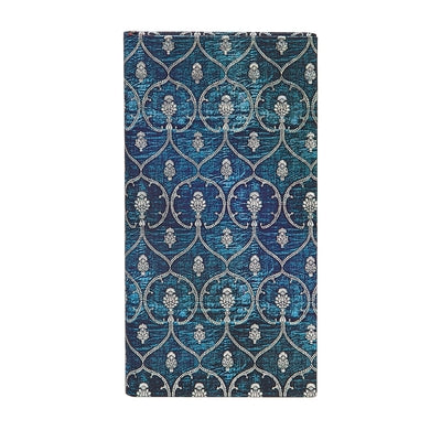 Blue Velvet Slim Lined Hardcover Journal, 176pg, 85gsm, Velvet Dalmatic Collection by Paperblanks (Blue Velvet) by Paperblanks
