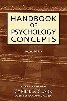 Handbookof Psychology Concepts by Clark, C. I. D.