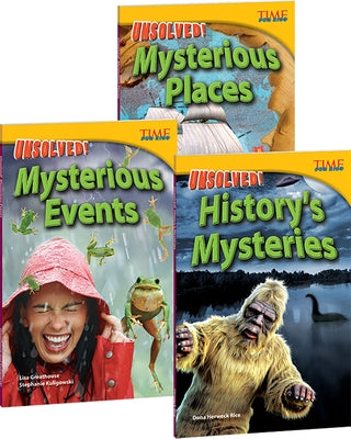 Time for Kids(r) Nonfiction Readers Unsolved Mysteries Set of 3 by Multiple Authors