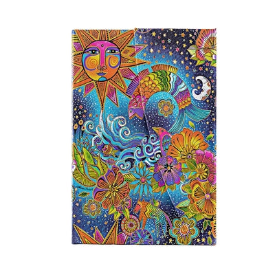 Celestial Magic Mini Unlined Hardcover Journal, 176pg, 85gsm, Laurel Burch Collection by Paperblanks (Whimsical Creations): Celestial Magic Whimsical by Paperblanks