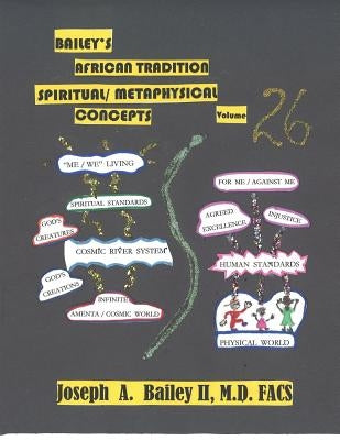 Bailey's African Tradition Spiritual/Metaphysical Dictionary Volume 26 by Bailey II, MD Facs Joseph Alexander