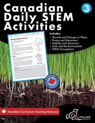 Canadian Daily Stem Activities Grade 3 by Murray, George