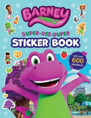 Barney: Super-Dee-Duper Sticker Book by Mattel