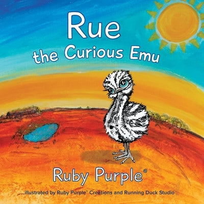 Rue the Curious Emu by Purple(r), Ruby