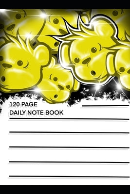 120 Page Daily Note Book by Digital, The Joey