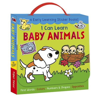 I Can Learn Baby Animals Boxed Set: 4 Early Learning Sticker Books! by Cook, Cassie