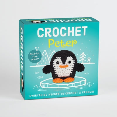 Pil Crochet Kit for Beginners - Peter the Penguin Amigurumi - Complete DIY Kit with Step-By-Step Instructions, Yarn, Hook, Safety Eyes & Stuffing - Ma by Publications International Ltd