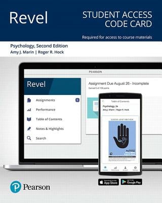 Revel for Psychology -- Access Card by Marin, Amy J.