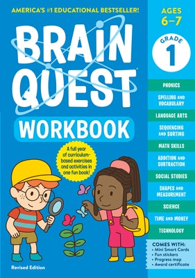 Brain Quest Workbook: 1st Grade Revised Edition by Workman Publishing