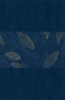 Niv, Thinline Bible, Compact, Leathersoft, Blue Floral, Red Letter, Comfort Print by