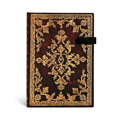 Paperblanks Duomo Jewel of Urbino Hardcover MIDI Unlined Strap Closure 144 Pg 120 GSM by Paperblanks