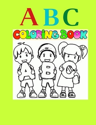 ABC coloring book: : high-quality Alphabet coloring book for kids ages 2-4.easter abc coloring book by Books