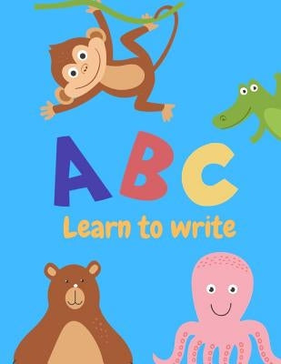 Learn to write: Letter Tracing Practice, Workbook for Writing, Lear to write the Alphabet by Book, Writing