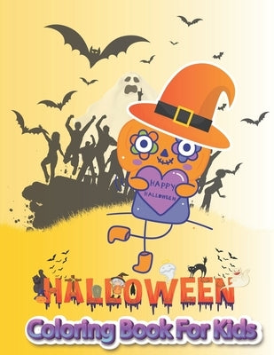 Halloween Coloring Book For Kids: 41 Fun, Big & Spooky Images, Ages 4-8, 8.5 x 11 Inches by Creative Publishing, Rafa