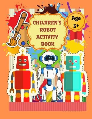 Children's Robot Activity Book by Creations, (c) the Dragoncrafter