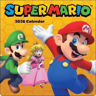 Super Mario 2026 Wall Calendar by Nintendo