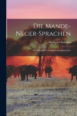Die Mande-Neger-Sprachen: Psychologisch und Phonetisch Betrachtet by Steinthal, Heymann