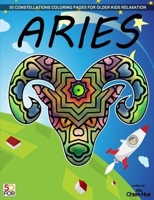 Aries 50 Coloring Pages For Older Kids Relaxation by Shih, Chien Hua