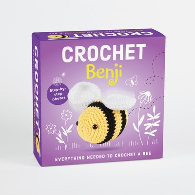 Pil Crochet Kit for Beginners - Benji the Bee Amigurumi - Complete DIY Kit with Step-By-Step Instructions, Yarn, Hook, Safety Eyes & Stuffing - Make a by Publications International Ltd
