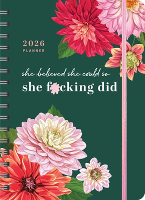 2026 She Believed She Could So She F*cking Did Planner: August 2025-December 2026 by Sourcebooks