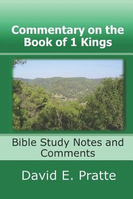 Commentary on the Book of 1 Kings: Bible Study Notes and Comments by Pratte, David E.